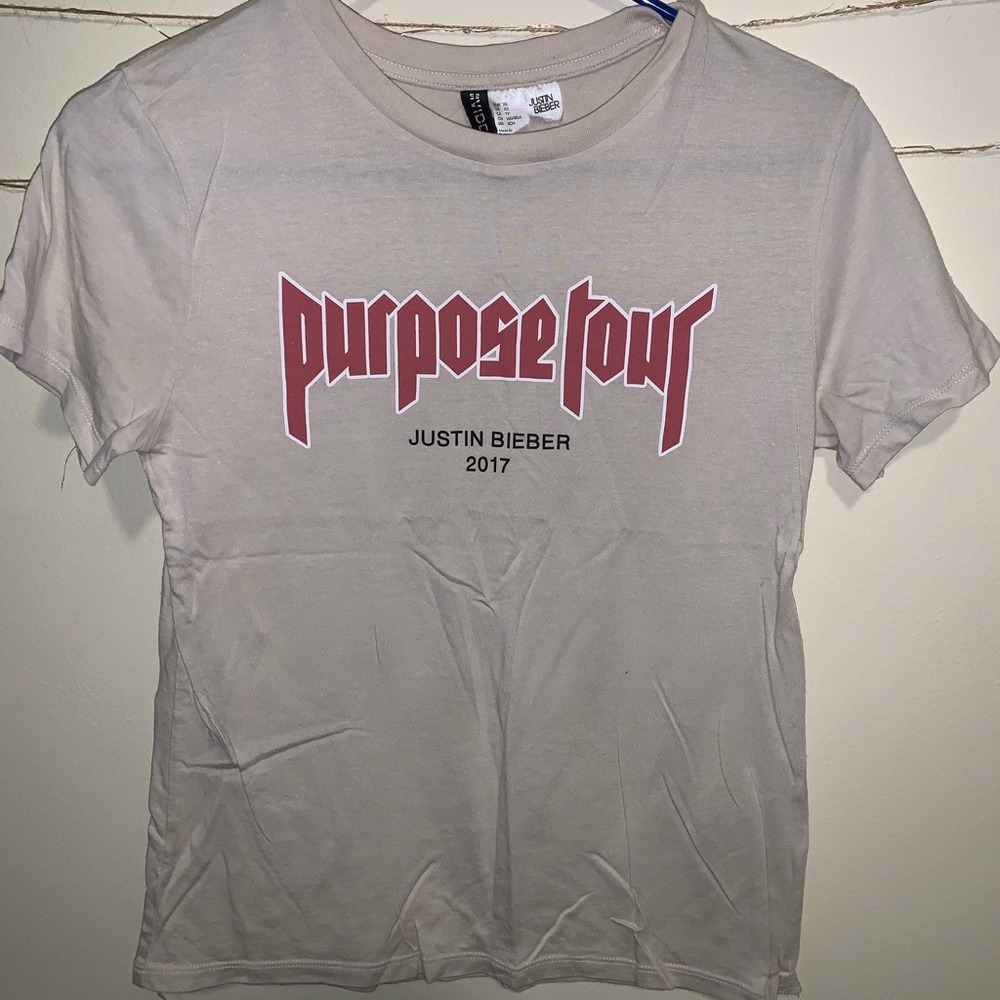 H&M Justin Bieber womans t shirt